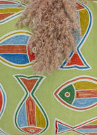 Soho Antiq-Krista Balık Desenli El Yapımı Kırlent 50x50 Cm-Kırlent-3-Milagron.com