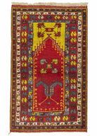 Soho Antiq-Kuzca El Dokuma Yün Köy Halı 125x195 Cm-1-Milagron.com