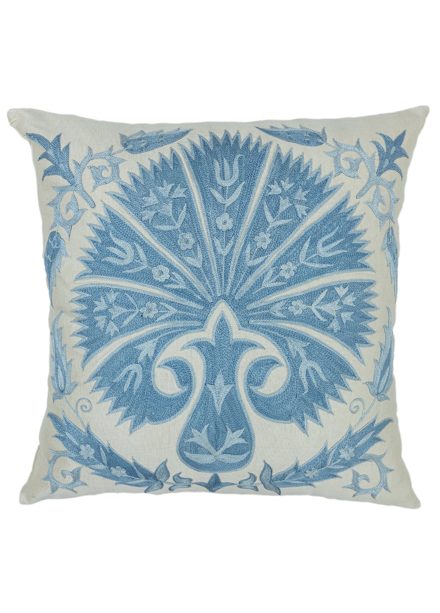 Soho Antiq-Laine El Yapımı İpek Kırlent 45x45 Cm-Kırlent-1-Milagron.com