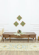 Soho Antiq-Larende Rustik El Dokuma Yolluk 77x276 Cm-Halı-2-Milagron.com