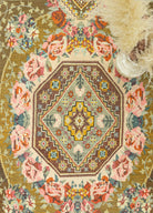 Soho Antiq-Liber Geometrik Tasarımlı Karabağ Kilim 233x355 Cm-Halı-3-Milagron.com