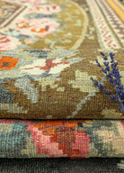 Soho Antiq-Liber Geometrik Tasarımlı Karabağ Kilim 233x355 Cm-Halı-4-Milagron.com