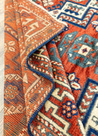 Soho Antiq-Likak El Dokuma Eski Bergama Halısı 168x222 Cm-Halı-7-Milagron.com