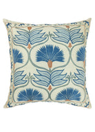 Soho Antiq-Lilac çiçekli Suzani Kırlent 50x50 Cm-1-Milagron.com