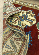 Soho Antiq-Lilyum Rustik Tasarımlı Yün Halı 140x177 Cm-Halı-6-Milagron.com