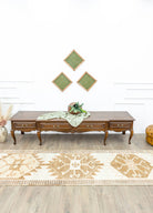 Soho Antiq-Linnae El Dokuma Herki Yün Yolluk 87x395 Cm-Halı-2-Milagron.com