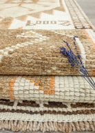 Soho Antiq-Linnae El Dokuma Herki Yün Yolluk 87x395 Cm-Halı-4-Milagron.com