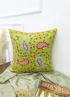 Soho Antiq-Mabel Floral Tasarımlı Kırlent 50x50 Cm-2-Milagron.com