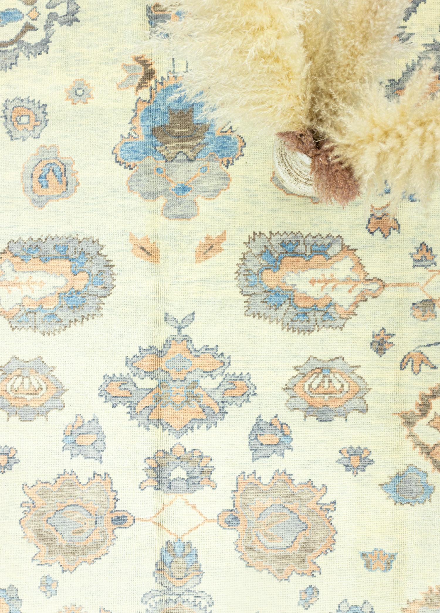 Soho Antiq-Madel El Dokuma Büyük Uşak Halısı 310x426 Cm-Halı-3-Milagron.com