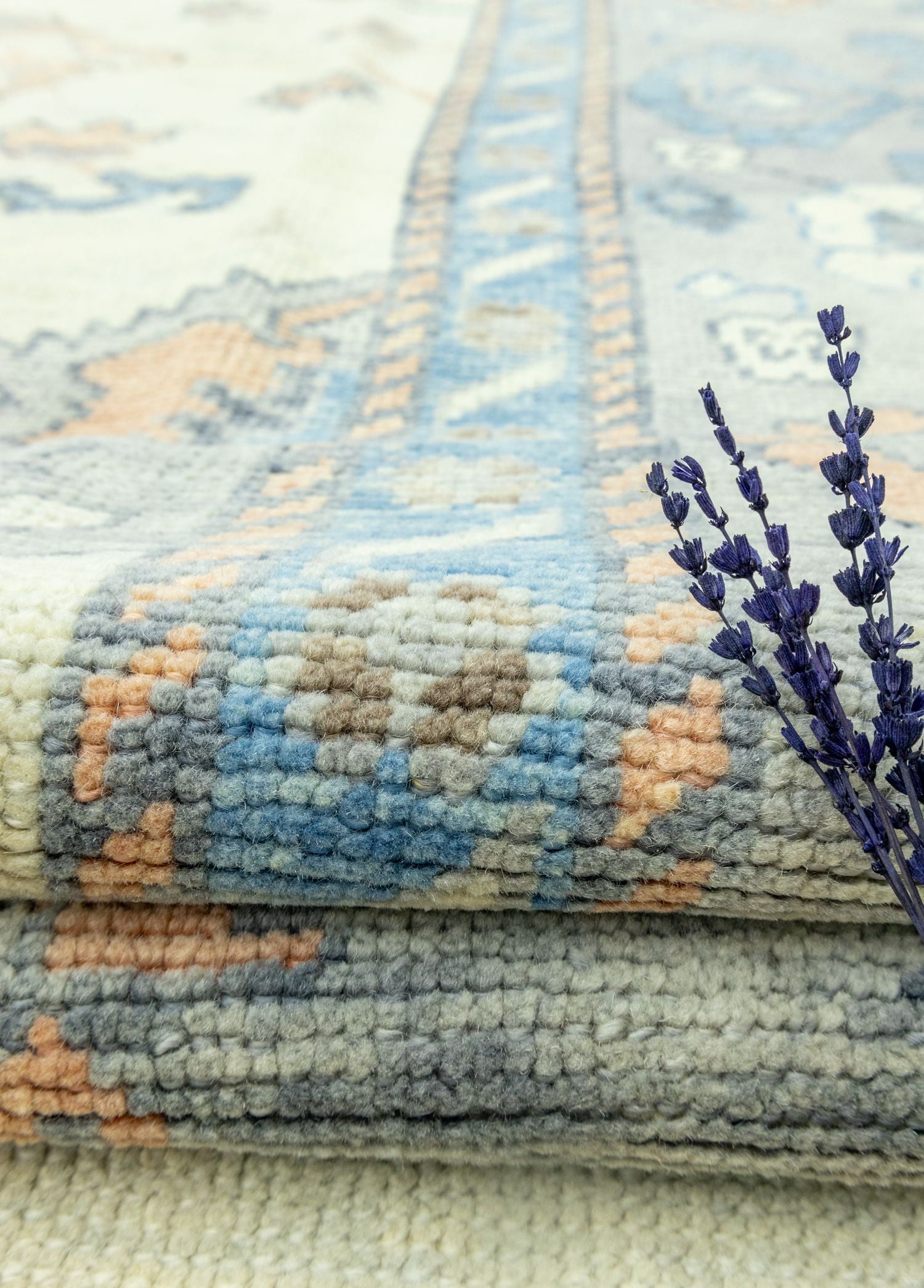 Soho Antiq-Madel El Dokuma Büyük Uşak Halısı 310x426 Cm-Halı-4-Milagron.com