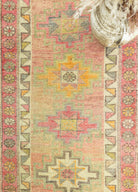 Soho Antiq-Malena Etnik El Dokuma Herki Yolluk 86x452 Cm-Halı-3-Milagron.com