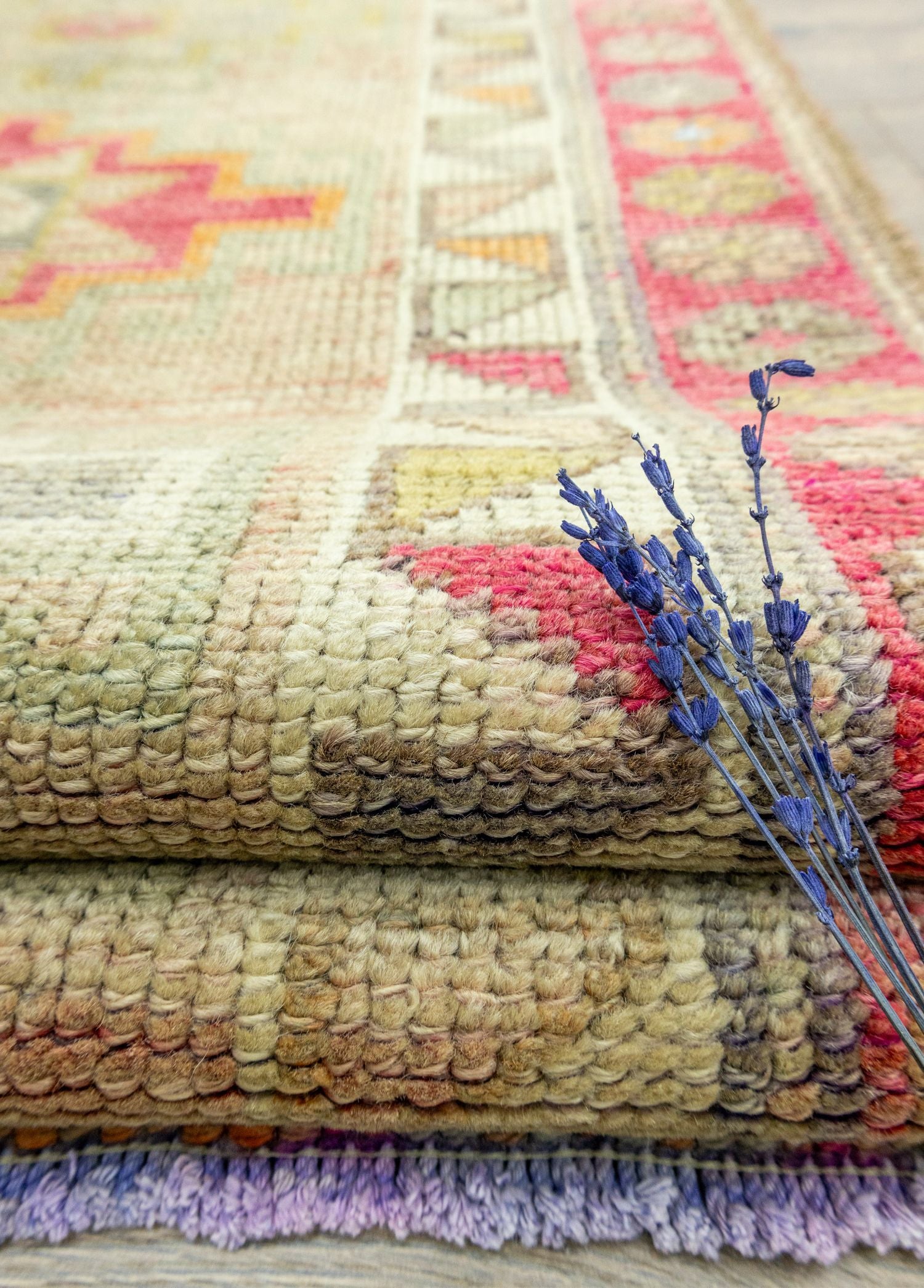 Soho Antiq-Malena Etnik El Dokuma Herki Yolluk 86x452 Cm-Halı-4-Milagron.com