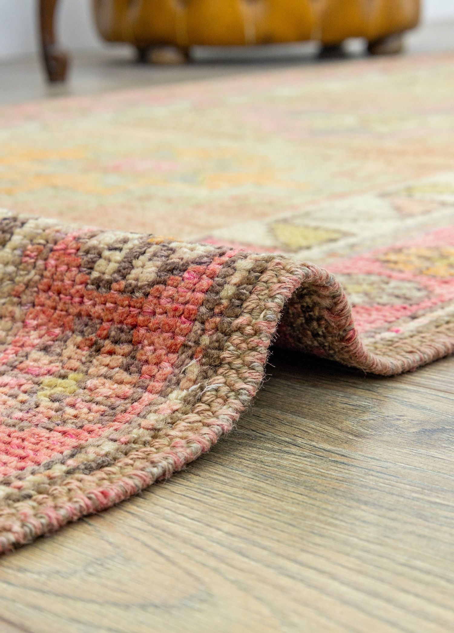 Soho Antiq-Malena Etnik El Dokuma Herki Yolluk 86x452 Cm-Halı-5-Milagron.com