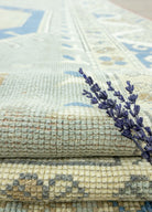 Soho Antiq-Marinel Geometrik Desenli El Dokuma Halı 220x330 Cm-Halı-4-Milagron.com