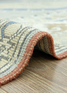 Soho Antiq-Marinel Geometrik Desenli El Dokuma Halı 220x330 Cm-Halı-5-Milagron.com