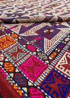 Soho Antiq-Meruert Geometrik Tasarımlı Yün Cicim Kilim 179x284 Cm-Halı-4-Milagron.com