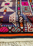 Soho Antiq-Meruert Geometrik Tasarımlı Yün Cicim Kilim 179x284 Cm-Halı-5-Milagron.com