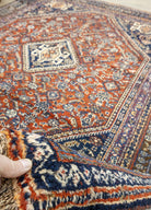 Soho Antiq-Meybod El Dokuma Yün İran Halısı 229x299 Cm-Halı-5-Milagron.com