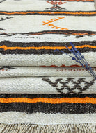 Soho Antiq-Mogan İlkel Motifli El Dokuma Kendir Kilim 201x279 Cm-Halı-4-Milagron.com