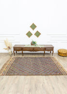 Soho Antiq-Mogan Renkli Yün Cicim Kilim 156x240 Cm-Kilim-2-Milagron.com