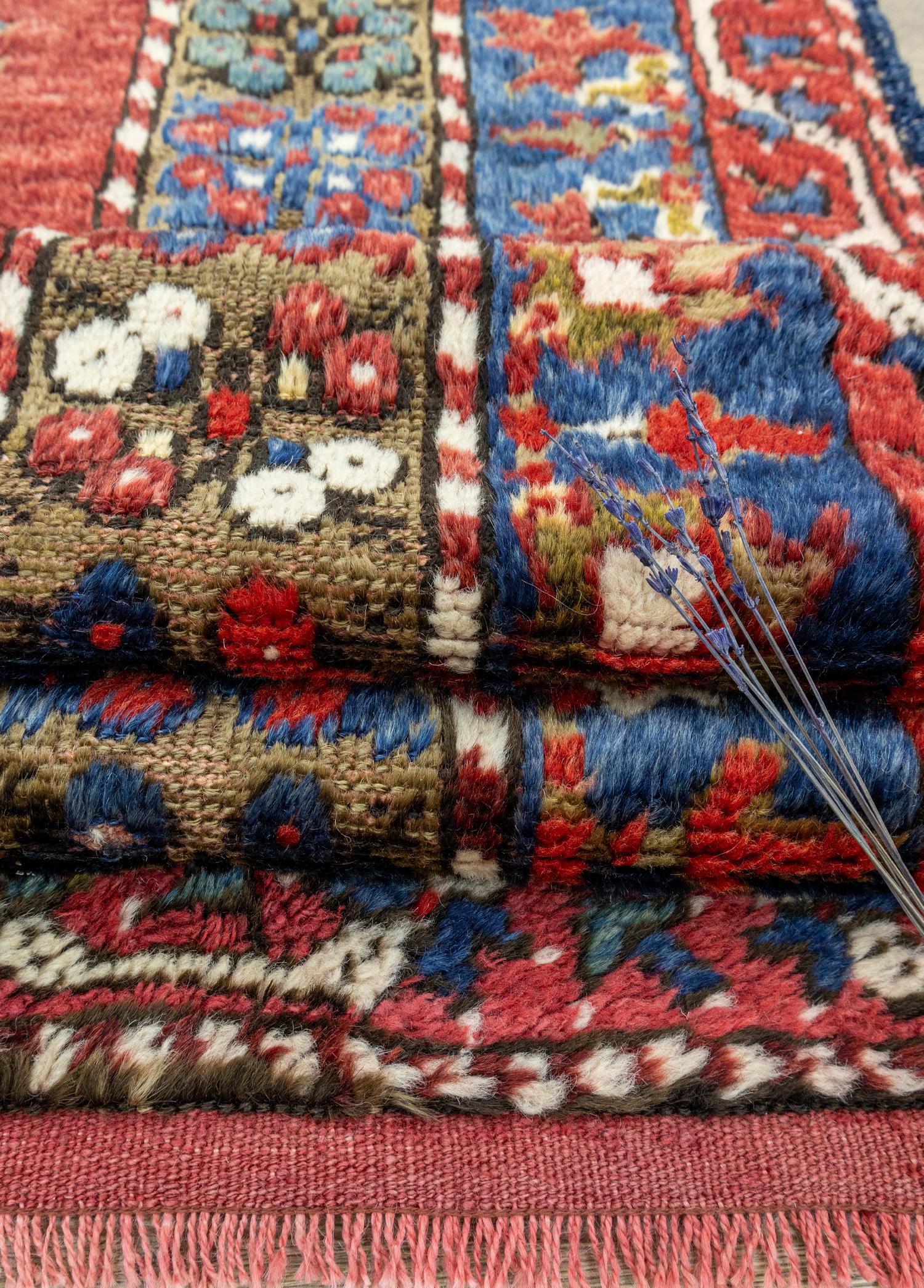 Soho Antiq-Nemrut El Dokuma Geleneksel Dazkırı Halısı 160x285 Cm-Halı-4-Milagron.com