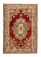 Soho Antiq-Nevil Madalyon Desenli El Dokuma Halı 134x195 Cm-Halı-1-Milagron.com