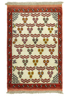 Soho Antiq-Neyra Çintemani Desenli Yün Halı 90x130 Cm-1-Milagron.com