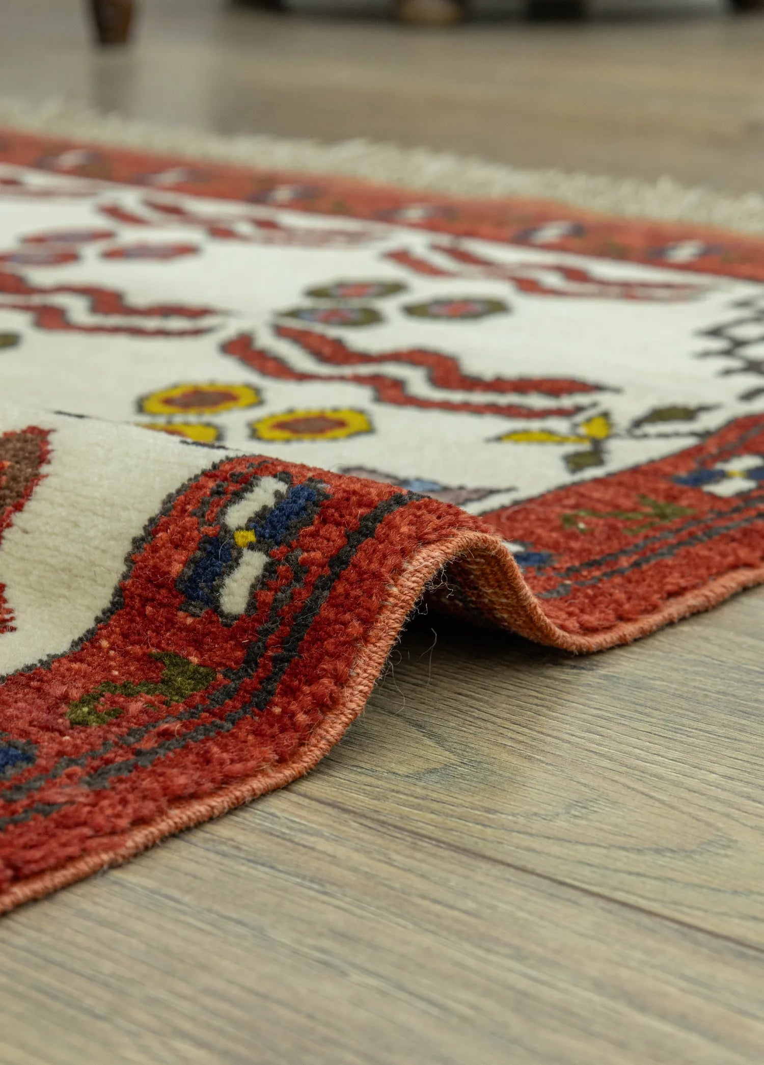 Soho Antiq-Neyra Çintemani Desenli Yün Halı 90x130 Cm-5-Milagron.com