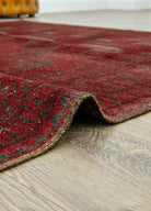 Soho Antiq-Nora El Dokuma Bordo Afgan Halısı 185x271 Cm-Halı-6-Milagron.com