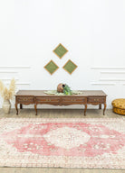 Soho Antiq-Payam çiçek Desenli El Dokuma Halı 181x301 Cm-Halı-2-Milagron.com