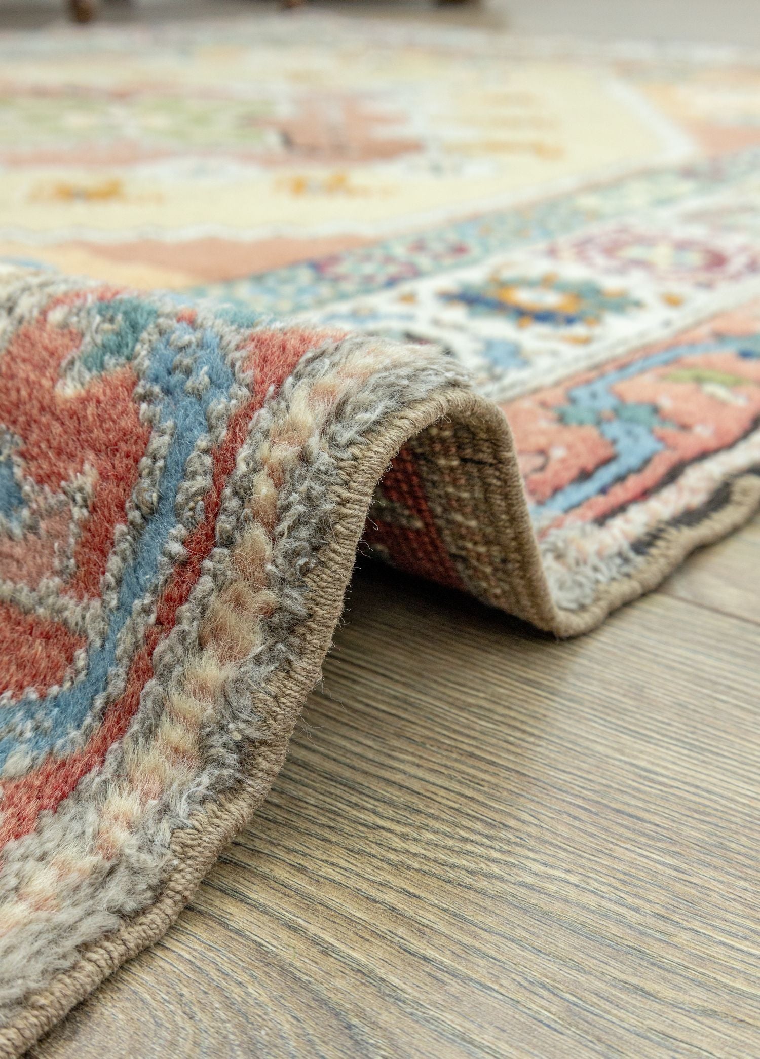 Soho Antiq-Pomelon El Dokuma Dazkırı Halısı 138x193 Cm-Halı-5-Milagron.com