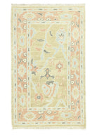 Soho Antiq-Pravin Pastel El Dokuma Yün Halı 94x150 Cm-Halı-1-Milagron.com