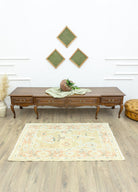 Soho Antiq-Pravin Pastel El Dokuma Yün Halı 94x150 Cm-Halı-2-Milagron.com