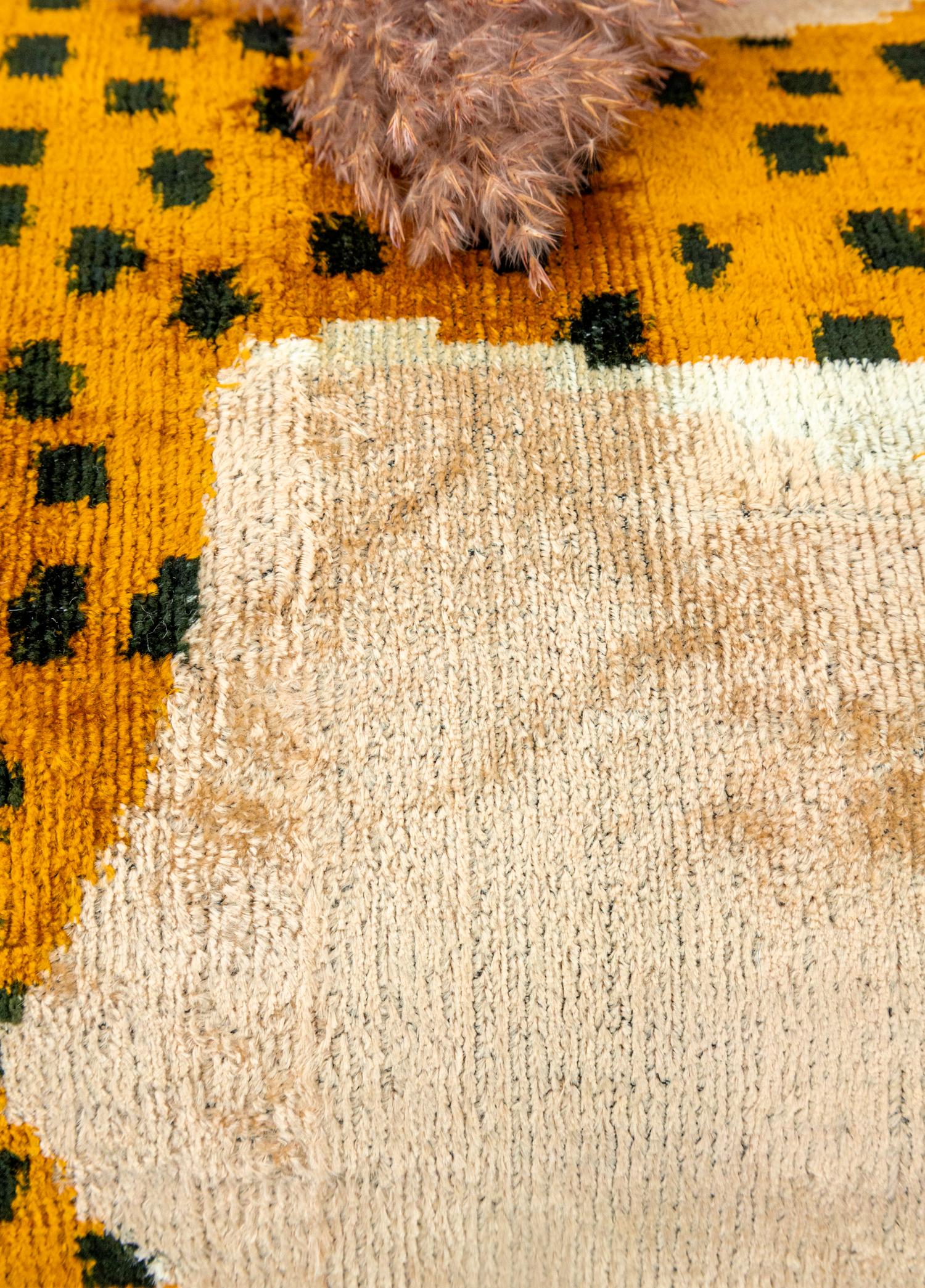 Soho Antiq-Prunus Çita Desenli İkat Kırlent 60x40 Cm-Kırlent-4-Milagron.com