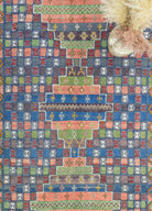 Soho Antiq-Rabat Geometrik Desenli Fas Halı Kilim 205x344 Cm-Kilim-3-Milagron.com