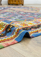 Soho Antiq-Rabat Geometrik Desenli Fas Halı Kilim 205x344 Cm-Kilim-6-Milagron.com