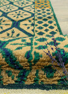 Soho Antiq-Razavi Geometrik Desenli Tülü Halı 120x178 Cm-4-Milagron.com