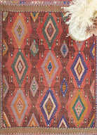 Soho Antiq-Rinat Etnik Tasarımlı El Dokuma Cicim Kilim 131x159 Cm-Halı-3-Milagron.com