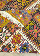 Soho Antiq-Rissa Geometrik Tasarımlı El Dokuma Kilim 152x220 Cm-Kilim-5-Milagron.com
