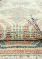 Soho Antiq-Rose Floral Motifli Yün Yolluk 73x201 Cm-Halı-4-Milagron.com