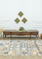 Soho Antiq-Roza İlkel Tasarımlı El Dokuma Halı 163x255 Cm-Halı-2-Milagron.com