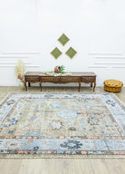 Soho Antiq-Saiva Büyük El Dokuma Uşak Desenli Halı 270x326 Cm-Halı-2-Milagron.com