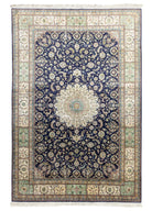 Soho Antiq-Sandine Madalyon Desenli İpek Halı 184x268 Cm-Halı-1-Milagron.com