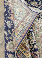 Soho Antiq-Sandine Madalyon Desenli İpek Halı 184x268 Cm-Halı-6-Milagron.com