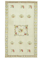 Soho Antiq-Saulet Kanaviçe İşlemeli El Dokuma Kilim 153x269 Cm-Halı-1-Milagron.com