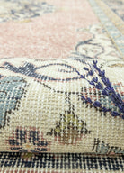 Soho Antiq-Selik Madalyon Desenli Pembe Halı 195x325 Cm-Halı-4-Milagron.com