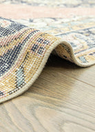 Soho Antiq-Selik Madalyon Desenli Pembe Halı 195x325 Cm-Halı-5-Milagron.com