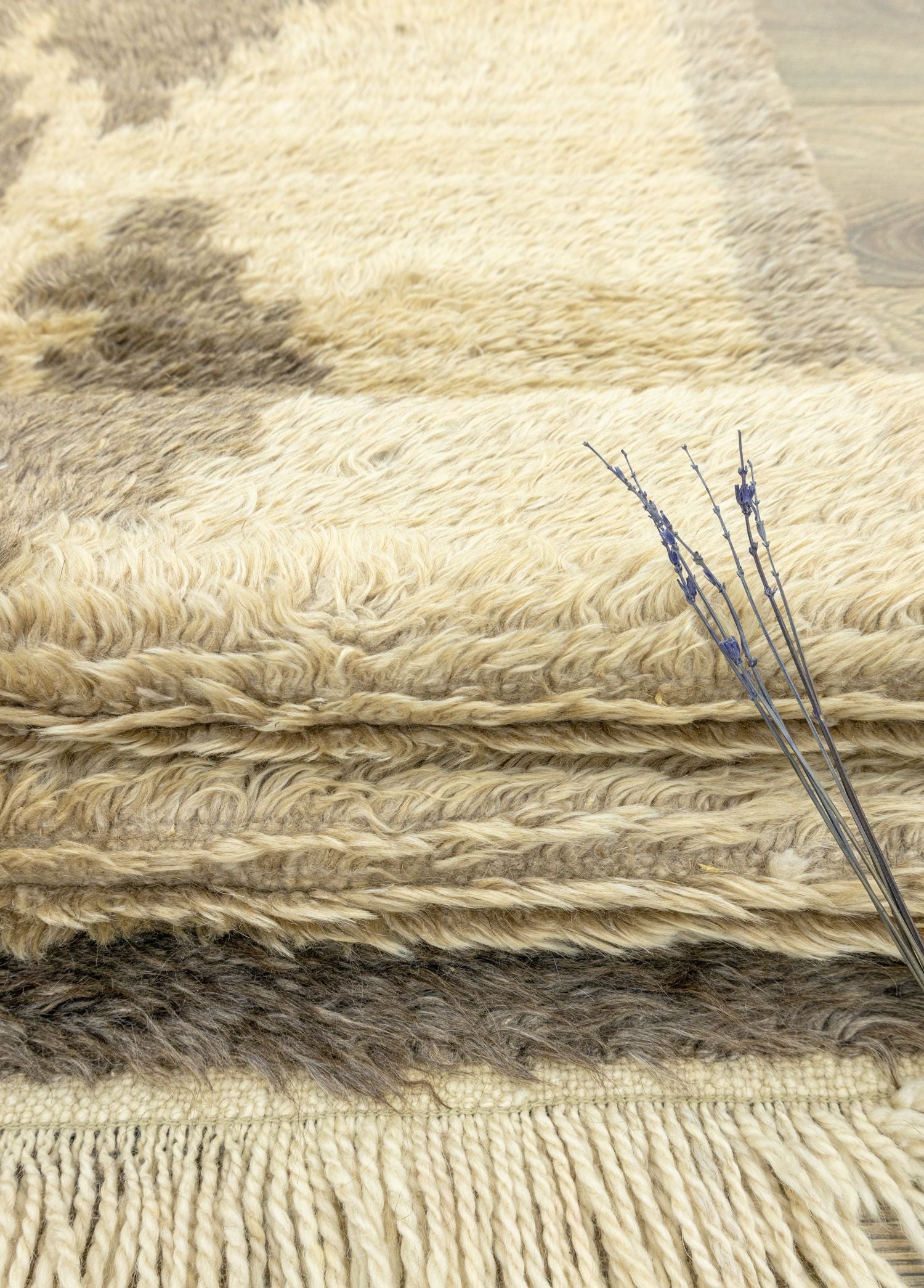 Soho Antiq-Setenay İlkel Tasarımlı Tülü Halı 178x197 Cm-Halı-4-Milagron.com