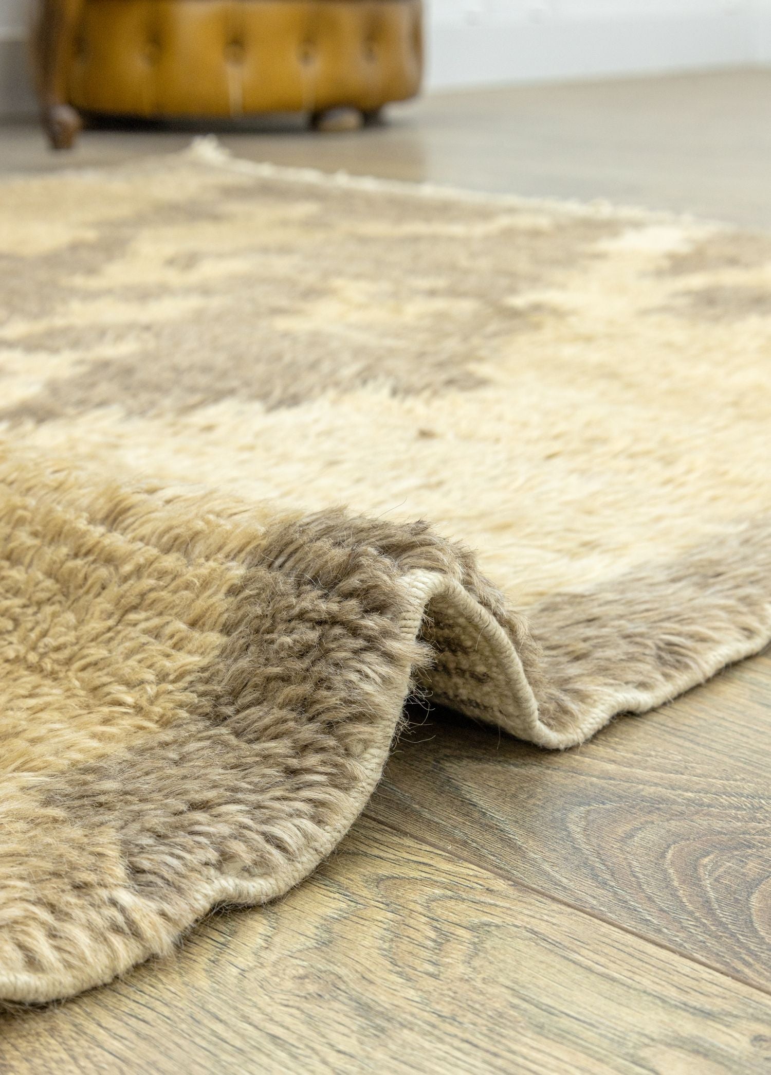 Soho Antiq-Setenay İlkel Tasarımlı Tülü Halı 178x197 Cm-Halı-6-Milagron.com