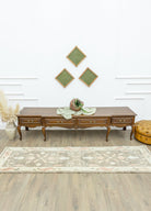 Soho Antiq-Siyurgal Floral Desenli Uşak Yolluk 70x251 Cm-Halı-2-Milagron.com